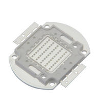 Placa PCB LED de Aluminio Personalizada de Fábrica OEM, Núcleo Metálico SMD2835PCB 50W UV 365nm, Aplicada a Instrumentos Científicos y de Salud