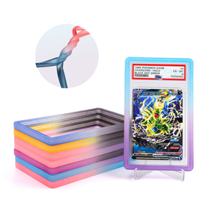 Estuche Protector para Tarjetas Pokémon, con Diseño Degradado y Brillante, de TPU y Silicona Suave, para Tarjetas Graduadas P SA 35pt - Product Image 1