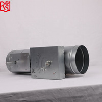 Régulateur de débit d'air constant mécanique rond Royal Service RS-CAVC-DR, amortisseur CAV refermable pour système CVC