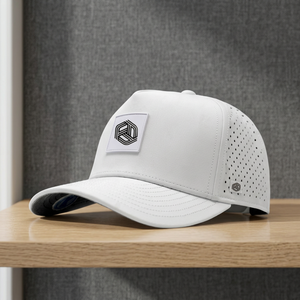 Golf Baseball Cap <b>Waterproof</b> Laser-Perforated Mesh 100% Polyester Men's Women's Custom Quick-Drying 6-Panel <b>Hat</b> - Product Image 3