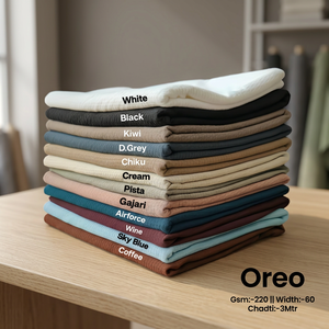 Tissu sergé froissé de qualité supérieure 100 % viscose 220 GSM, poids moyen, tissé pour chemises, robes et pantalons - Product Image 2