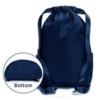 Sac de sport unisexe personnalisé, sac de sport imperméable en polyester, fermeture à cordon, sac à dos quotidien pour enfants, imprimé tendance, capacité de 23 L