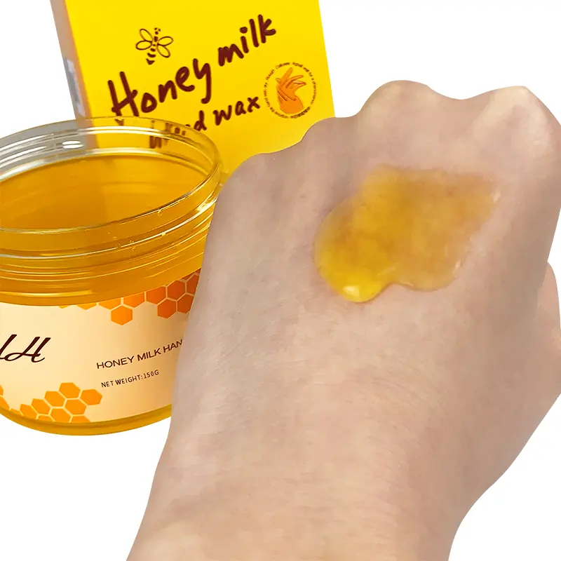 Lait miel Peel Off cire pour les mains hydratant hydratant nourrissant exfoliant sec fissuré rides main Film soin des mains