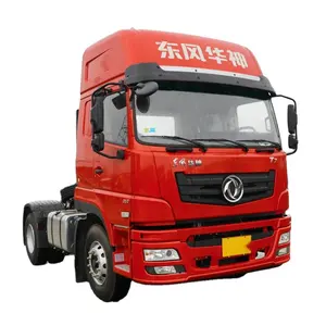 Dongfeng รถแทรคเตอร์รถบรรทุกหนัก4x2ความจุ25ตันเครื่องยนต์ดีเซล Cummins มาตรฐานยูโร5เกียร์ธรรมดาพวงมาลัยซ้าย