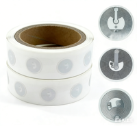 Étiquette autocollante NFC RFID personnalisée, puce NFC 213 NFC 215 NFC216, étiquette RFID en PVC, taille personnalisée pour le partage de liens