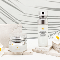 Flacons cosmétiques de luxe en verre blanc de haute qualité, 40/100/120 ml, vides, avec bouchon à vis, sérigraphie, pour gouttes oculaires et nettoyant visage, livraison gratuite