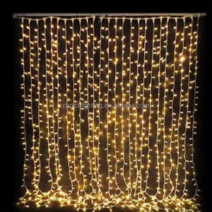 Heavy Duty Led Curtain <b>String</b> 3x3 One Mode IP44/IP67 10m Drop Waterfall Wedding <b>Lights</b> Indoor/<b>Outdoor</b> Christmas App/Remote - Product Image 3