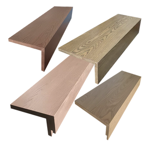 درج داخلي حلزوني حديث مخصص صديق للبيئة مع حافة مرتفعة وغطاء خشبي ودرابزين زجاجي للفنادق والشقق ذات الطابقين - Product Image 1