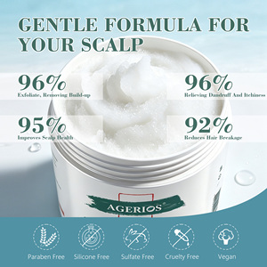 Scrub per il Cuoio Capelluto al Sale Marino, <span class=keywords><strong>Shampoo</strong></span> <span class=keywords><strong>Antiforfora</strong></span> e <span class=keywords><strong>Antiprurito</strong></span>, Trattamento Rinfrescante per la Cura del Cuoio Capelluto, Etichetta Privata, Vendita all'Ingrosso - Product Image 3