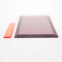 High Precision Dichroic Glass Color Filter Heat Resistant Colored Optical Filter