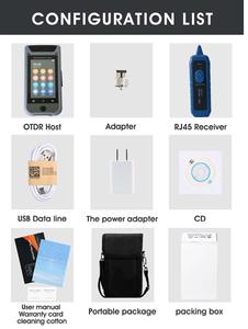 SENTER <b>Mini</b> ST3200F SM MM Optical Time Domain Reflectometer 850/1300nm optical fiber testing - Product Image 5