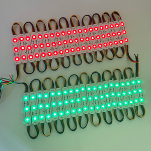 IP65 moduli <span class=keywords><strong>Led</strong></span> DC12V 24V 75*15MM 0.72 w/pz 3LED SMD 5050 RGB modulo di iniezione luce a <span class=keywords><strong>Led</strong></span> per cartellone a <span class=keywords><strong>Led</strong></span> - Product Image 5