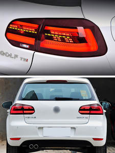 <span class=keywords><strong>2023</strong></span> Volkswagen Golf 6th Generation Conjunto de luz trasera Luces de conducción y freno LED Nueva Modificación de señal de giro secuencial roja - Product Image 6