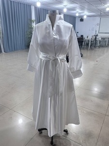 Vestidos Largos Elegantes con Estampado Floral, Multicolor, Cuello Camisero, Manga Larga, Algodón, Vestido Largo para Fiesta, Boda, Noche - Product Image 2