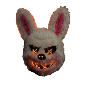 Máscara Facial Completa <span class=keywords><strong>de</strong></span> Halloween, Diseño Clásico <span class=keywords><strong>de</strong></span> Oso y Conejo Violento, Luz Fría, Terrorífica, Moderna, Impresión Digital en Plástico, para Fiestas - Product Image 3