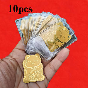 Autocollant 3D islamique arabe <span class=keywords><strong>chat</strong></span> porte-bonheur anime Soudan pour coques de té<span class=keywords><strong>l</strong></span>éphone, sacs, adhésif durable, é<span class=keywords><strong>l</strong></span>égant, décoratif, compatible avec la plupart des té<span class=keywords><strong>l</strong></span>éphones métalliques - Product Image 2