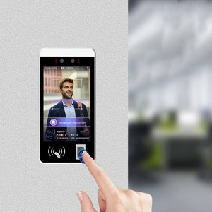 Sistema de Control de Asistencia Biométrico con Reconocimiento Facial Android de 8 Pulgadas, con Escáner de Código de Barras, Huella Dactilar, WiFi, Personalizable, Soporte OEM - Product Image 1