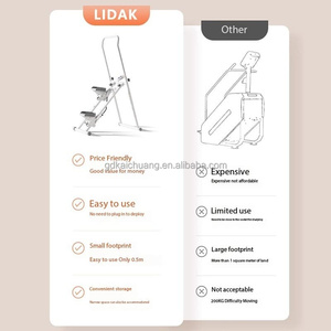 Regalo de entrenamiento cardiovascular, ejercicio paso a paso, escalador principal, equipo de gimnasio en casa, máquina de entrenamiento elíptico de Fitness - Product Image 3