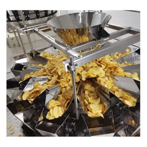 Chaîne de production frite automatique commerciale de pommes chips de 100 KG/H CE ISO9001
