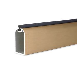 Wefa Barre transversale de séchage silencieuse antidérapante en alliage d'aluminium noir pour matériel de placard pratique - Product Image 5