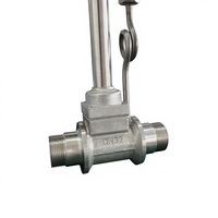 Temperature and Pressure Compensated Threaded Connection Steam Flow Meter for Saturated and Superheated Gas Vortex Flowmeter
