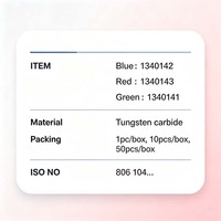 Forets coniques en carbure avec revêtement en or TiN, conception double face, pour nettoyer les ongles, compatibles avec les ponceuses à ongles électriques portables