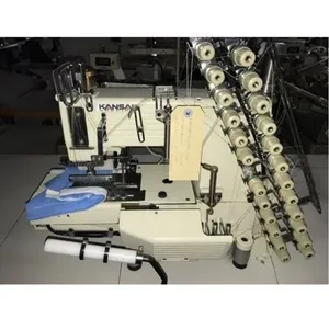 Hot Sale Used Kansai Special FX4412 Multi-needle Cylinder bed Double Chain Stitch Machine for Sports Wear