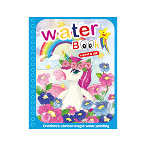 Libro Magico <span class=keywords><strong>da</strong></span> <span class=keywords><strong>Colorare</strong></span> ad Acqua per Bambini con Penna, Libri Educativi per l'Apprendimento <span class=keywords><strong>dei</strong></span> Bambini, Giocattoli Educativi, Libri Unicorno - Product Image 1