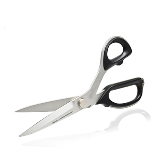 Ciseaux de tailleur professionnels en acier inoxydable avec manche en caoutchouc léger pour la couture et la découpe de tissus – Vente en gros usine – Tranchants - Product Image 2