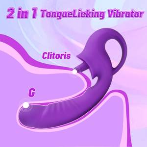 Puissant Clitoris <span class=keywords><strong>Vagin</strong></span> Lécher Vibrateur Ctimulateur Vibration Gode Vibrateur Masturbation Outils pour Femmes Sexy Jouets Adultes - Product Image 3
