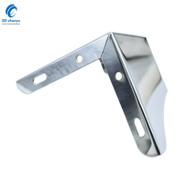 Vente en gros 70mm Chrome Table de cuisine Métal Fer Pieds pour meubles
