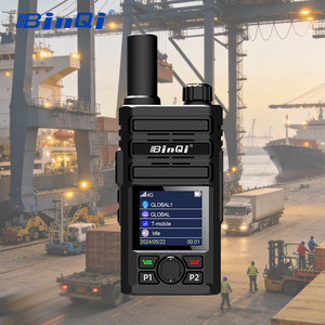 Radio <span class=keywords><strong>Walkie</strong></span> Talkie POC con Red 4G Binqi, Intercomunicador Inalámbrico para Colaboración en Equipo, Logotipo Personalizado, Waki Taki - Product Image 1