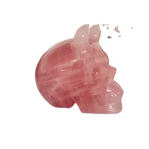 Natural crystal of high quality rose quartz demon