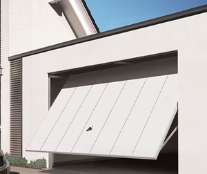 Portes <span class=keywords><strong>de</strong></span> <span class=keywords><strong>garage</strong></span> verticales pliables à ouverture inclinée en alliage d'aluminium <span class=keywords><strong>de</strong></span> style moderne - Product Image 2