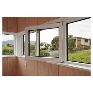 Upvc หน้าต่างกระจกไวนิลพร้อมแถบ<span class=keywords><strong>โค</strong></span><span class=keywords><strong>โล</strong></span>เนียล - Product Image 5