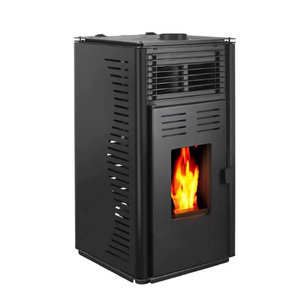 Estufa <span class=keywords><strong>de</strong></span> Pellets Independiente <span class=keywords><strong>de</strong></span> Estilo Nórdico Moderno para Uso en Interiores, Alta Seguridad, Apartamentos Pequeños, 90% <span class=keywords><strong>de</strong></span> Eficiencia <span class=keywords><strong>de</strong></span> Calefacción - Product Image 2