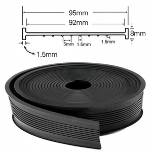 Garagedeur Afdichting <span class=keywords><strong>Strip</strong></span> Epdm <span class=keywords><strong>Rubber</strong></span> U-Vormige Bodem Rubberen Pakking Tochtstrip Waterdicht Voor Rollende Deur Elektrische Deur - Product Image 3