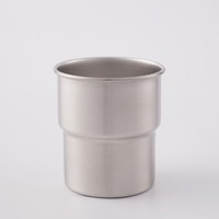 Tasse à café de 300ml en gros Ins Drinkware Cadeau promotionnel Bouteille d'eau Business Tumbler Tasse classique en acier inoxydable avec couvercle