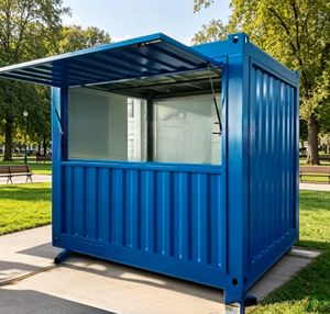 Casa Container Modulare Prefabbricata, Cabina, Chiosco, Ristorante, Casa Piccola Smontabile, <span class=keywords><strong>Casetta</strong></span>, Tiny Home - Product Image 1