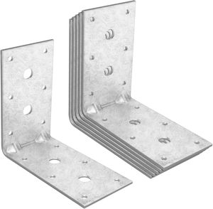 Bretelles en L robustes Structure triangulaire décorative pour la construction d'étagères et de meubles en <span class=keywords><strong>bois</strong></span> pour genouillères et supports d'angle - Product Image 2