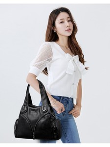 Fashion New Designer Crossbody Bags High Quality PU Leather Shoulder Messenger Bag Casual <b>Totes</b> Luxury Women Handbags and Purses - Product Image 3
