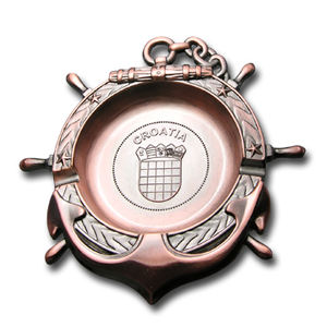 Souvenir <b>Ashtray</b>, Custom Desktop Metal <b>Ashtray</b> - Product Image 2