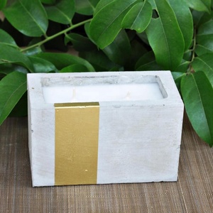 Round Concrete Jar Candles - Product Image 2