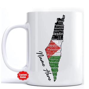 Precio de fábrica superventas pánico compra sublimación café viaje Palestina taza <span class=keywords><strong>tazas</strong></span> con capacidad de 330ML - Product Image 5