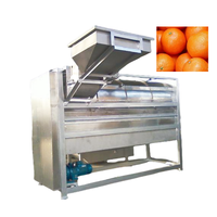 Machine d'extraction d'huile essentielle d'orange Citus à pression à froid
