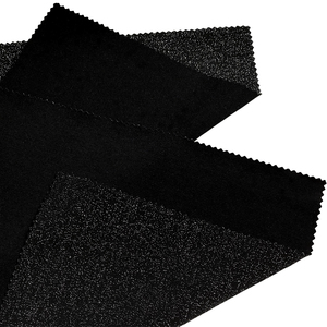 Alta qualidade 370gsm 68% <span class=keywords><strong>rayon</strong></span> 16% <span class=keywords><strong>nylon</strong></span> 10% prata lurex 6% spandex malha NR tecido roma stretch prata - Product Image 2