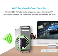 Adaptador wifi inalámbrico USB, 600Mbps, 600M, 2,4 GHz, 5,8 GHz, banda Dual, WI-FI, tarjeta de red inalámbrica, Dongle, receptor LAN 5G, AC600