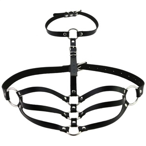 Nouvelle mode Rock O-Round col <span class=keywords><strong>en</strong></span> cuir harnais corps taille ceinture sangles boucle réglable jarretière ceinture - Product Image 6
