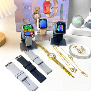 Hot Selling Women's 6 PCS Set <b>Watch</b> Women Ring <b>Necklace</b> Earring Luxury Full Wristwatch Casual Women Smart Wrist <b>Watch</b> - Product Image 1