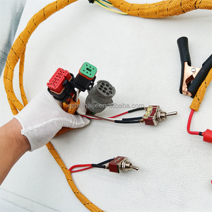 Cable de Diagnóstico para Excavadora 320D, Arnés de Cableado Completo para Pruebas del Motor C6.4 para Caterpillar E320C E320D, Arnés de Inyectores - Product Image 5